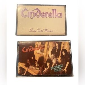 CINDERELLA bundle ..2 cassette tapes